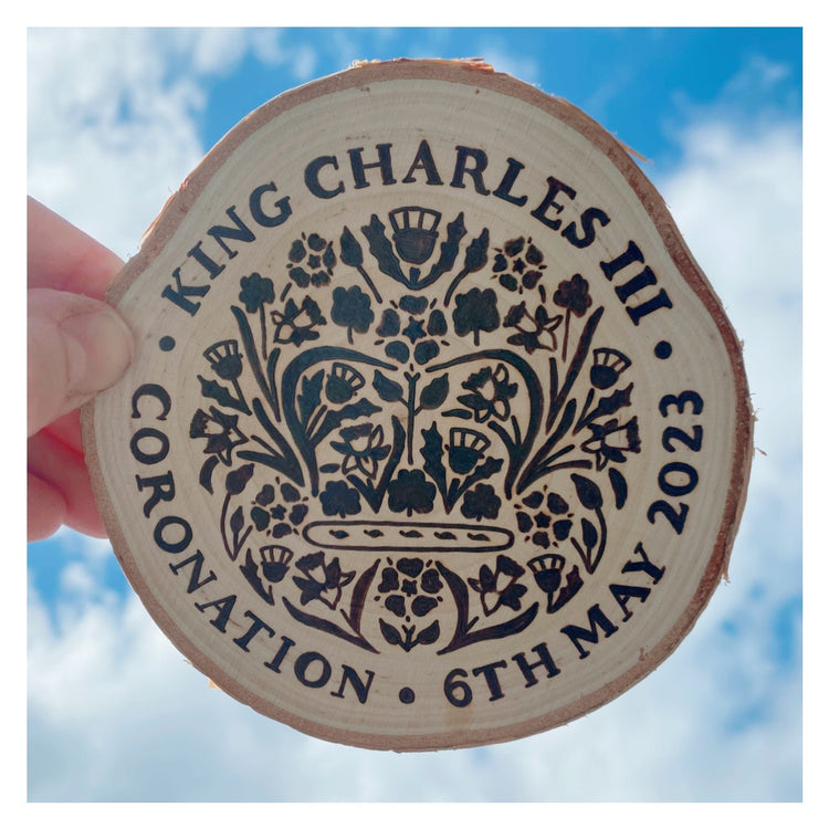 King Charles III Coronation Coaster